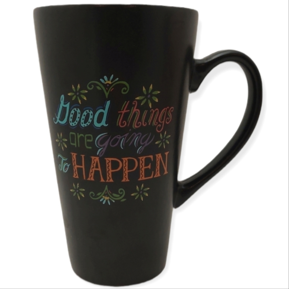 Formation Brands Clay Art Tall Commuter Mug Good Things Are Going To Happen